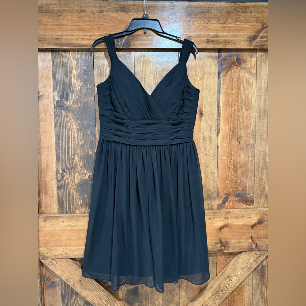 Bill Levkoff Women’s Formal‎ Dress Black Knee Length Cocktail Dress Size 14